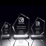 Exquisite Blank Wholesale Crystal Iceberg Award