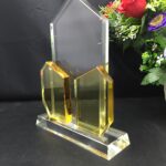 New Blank Peak Crystal Color Trophy