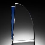 Custom Crystal Clear Shied Plaques Awards