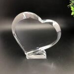 Optical Crystal Heart Plaque in Crafts & Gifts