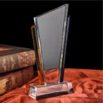 Teamwork Crystal Glass Designer Trophies