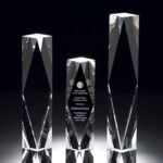 Polished Pillar K9 Crystal Awards Supplier