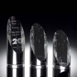 Polished Lipstick K9 Crystal Promotional Awards
