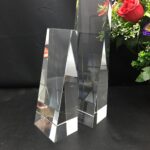 Elegant K9 Shiled Crystal Trophy Plaque