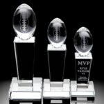 Blank Crystal Soccer Ball Award