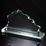 Custom Jade Glass Icerberg Award