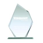 Thick Paragon Jade Glass Plaque Award Designs