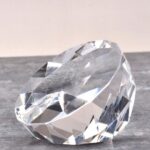 Engraved Clear Crystal Souvenir Paperweights