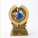 Cheap Custom Resin Bowling Trophy