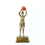 Resin Basketball Trophy Sports Man Figurine