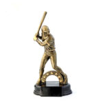 Resin Baseball Trophy Statue