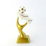 Resin Football Trophy Manufacturing
