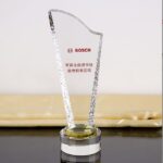 Clear Crystal Custom Plaques and Awards
