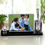 Crystal Table Pen Holder Business Souvenirs