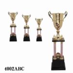 Large Metal Trophy Cup Big Size Gold Plating
